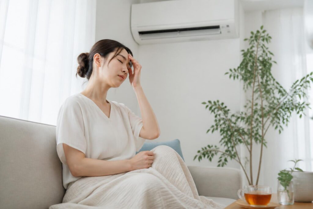 冷房病が引き起こす生理不順の原因とは？