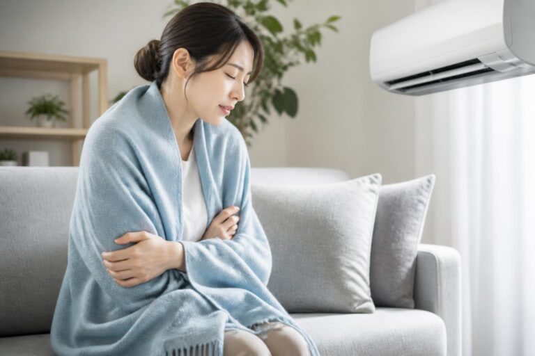 冷房病による吐き気の対処法は？