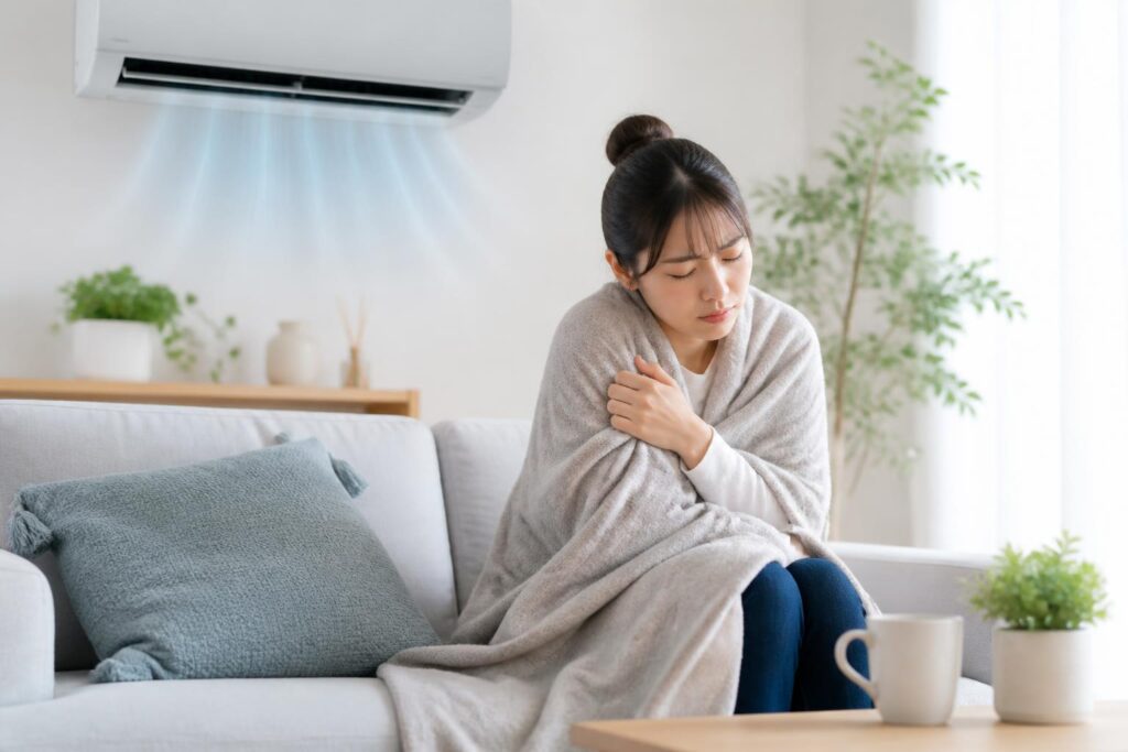 冷房病と便秘には関係がある？